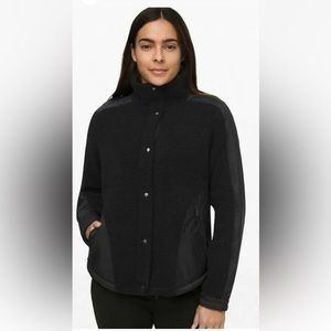 BRAND NEW Lululemon Go Cozy Jacket Black Sherpa Fleece Size 8 NWT $178